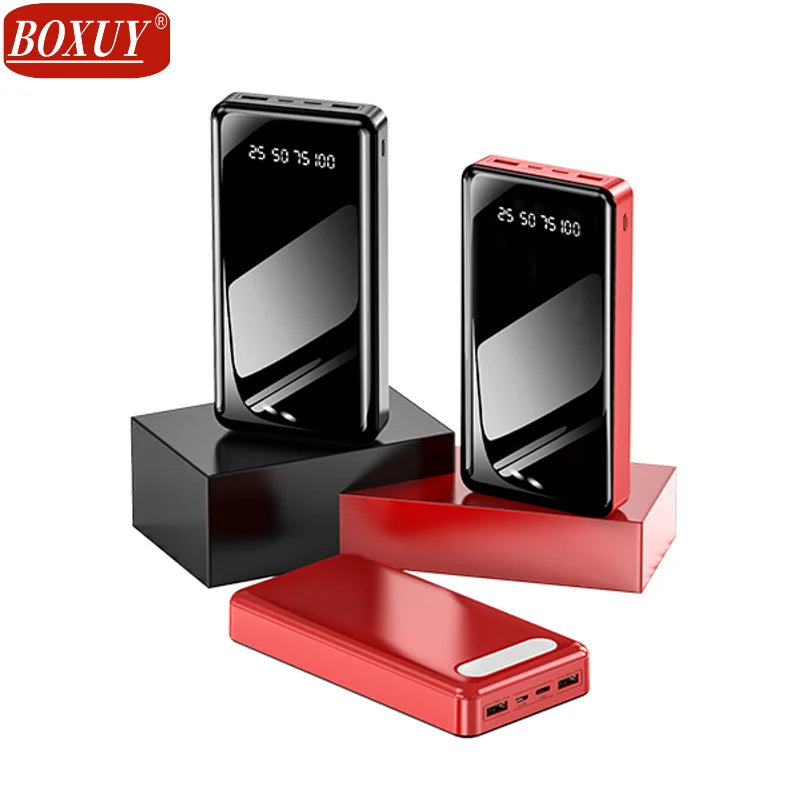 Mobile Power Bank 30000mAh OEM Powerbank Portable Charger External Battery 30000 MAh Power Banks