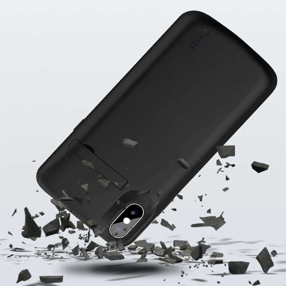 10000MAH Power Bank Case for iphone X Battery Case XS Smart IphoneX Phone Cases Cover Power Bank