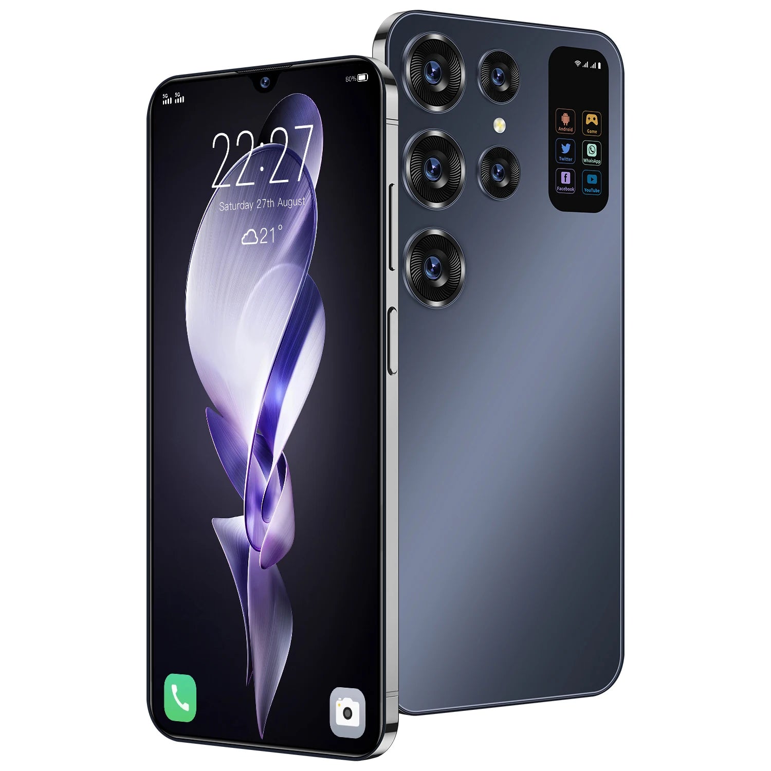 Hot Selling 5G S26 Ultra Smartphone 16GB+1TB High Quality 7 Inch Big Screen 108MP Rear HD Cheap Mobile Phone Telephone