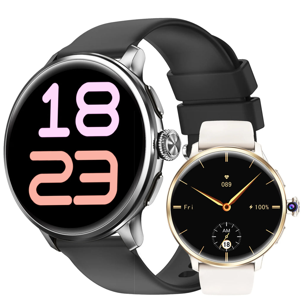 H88 Smart Watch 5G GSM AMOLED Display Silicone Band Wireless Charging Dual System Ladies Card Watch