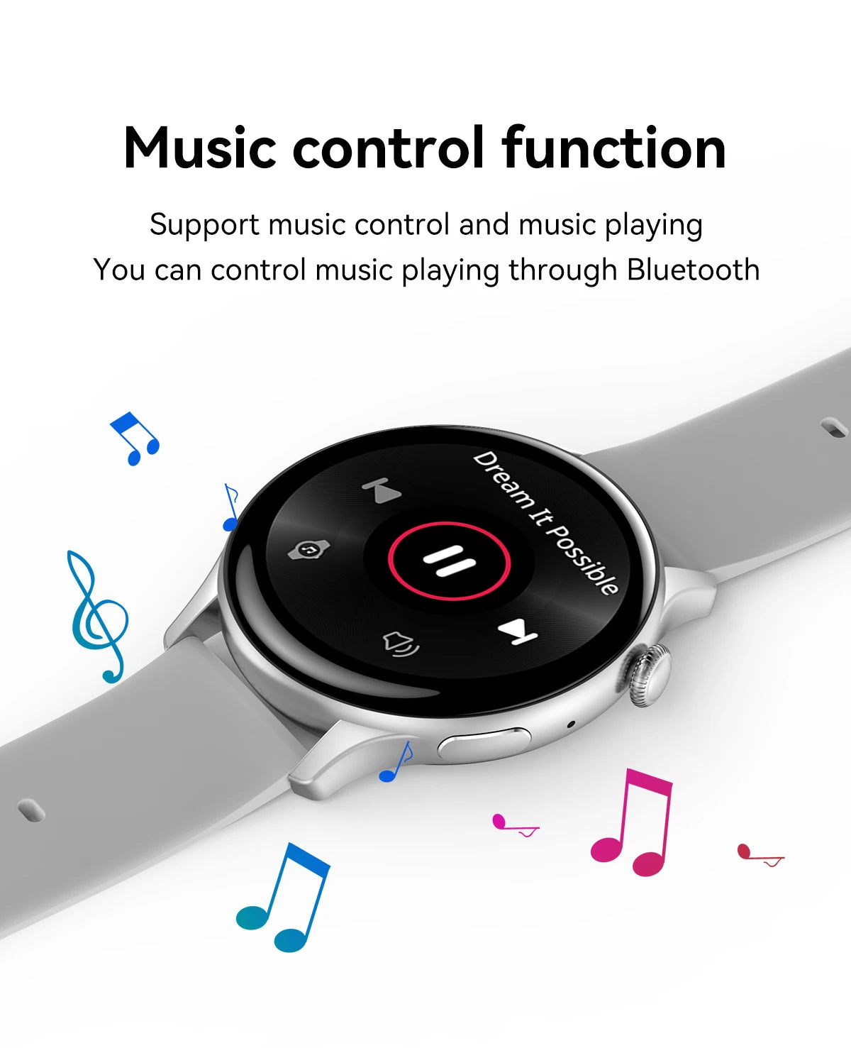 2024 HK85 Fashion Smart Watches 1.43 AMOLED Ultra HD Round Screen Support NFC BT Call AI Voice Contral for Smart Watch