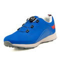 New Models Classic Golf Shoes for Men Brand Luxury Plain White Leather Shoes Sports Transparent Studs Outsole Big Size 46