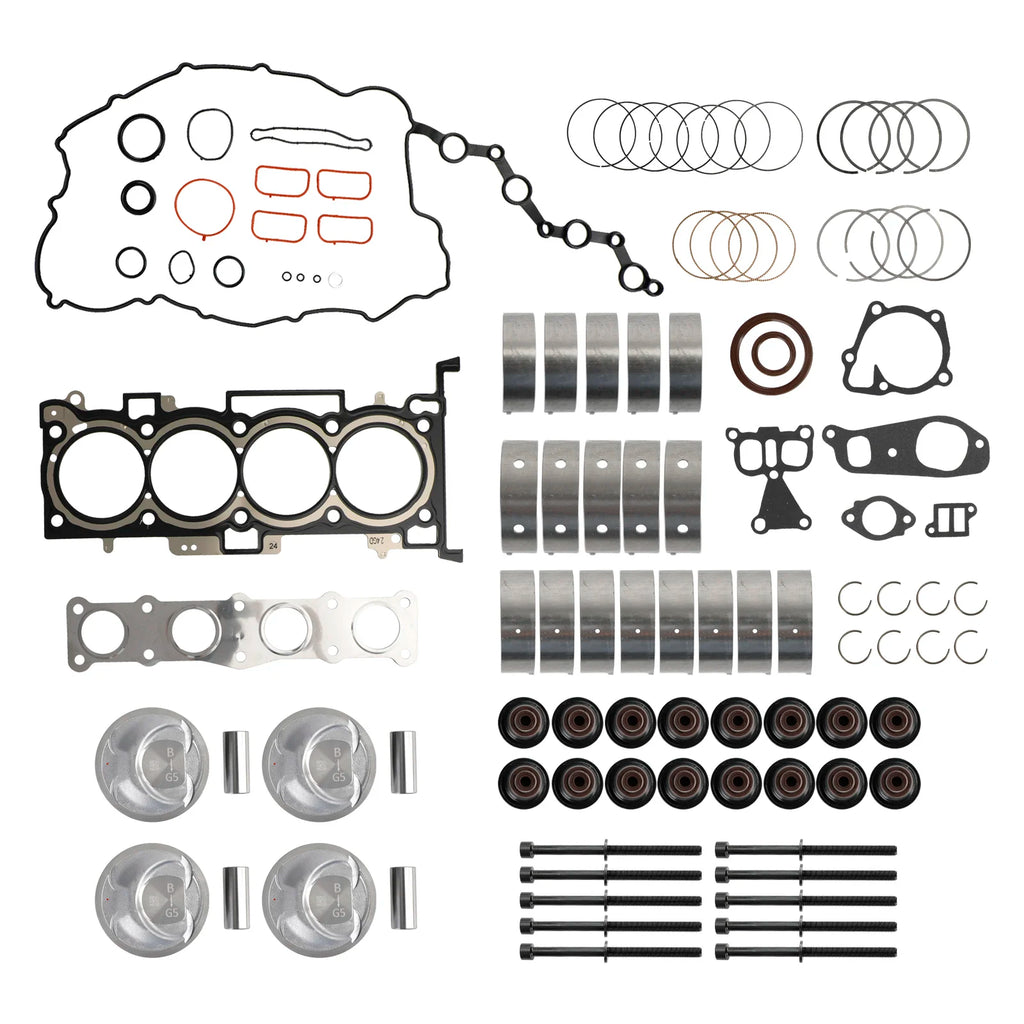 G4KJ 2.4L Engine Rebuild Pistons Gasket Overhaul Kit for Hyundai for Kia 2011-2020