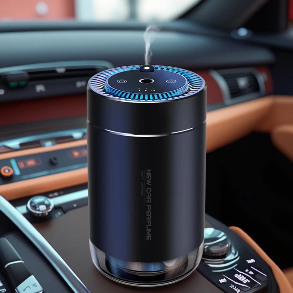 Rechargeable Metal Aromatic Oil Diffuser for Home Car Waterless Electrical Fragrance Eco-Friendly Home Car Air without oil