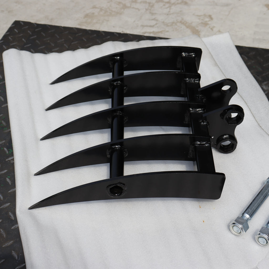 Mini Digger Excavator Attachments Excavator Rake for Sale