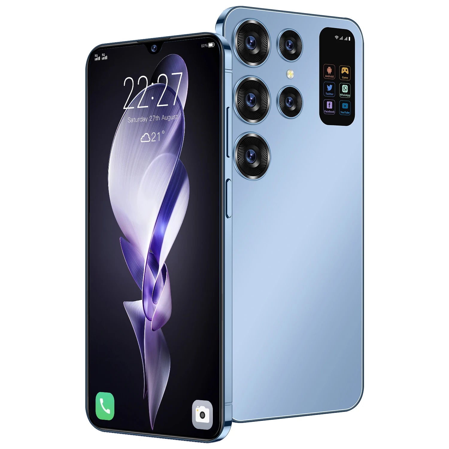 Hot Selling 5G S26 Ultra Smartphone 16GB+1TB High Quality 7 Inch Big Screen 108MP Rear HD Cheap Mobile Phone Telephone