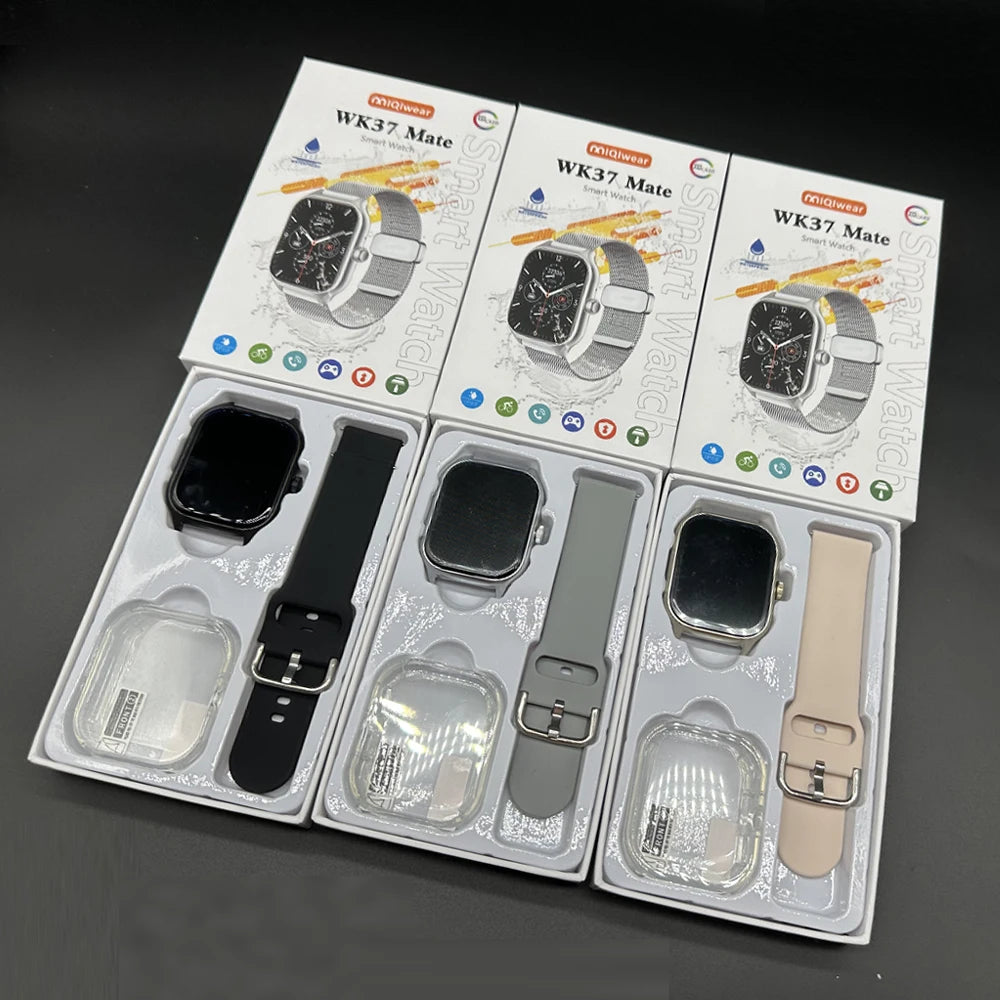 Best Seller WK37 Mate Smartwatch Fitness Really Waterproof Ip68 Android Smart Bracelet Reloj Inteligente Fashion Smart Watch