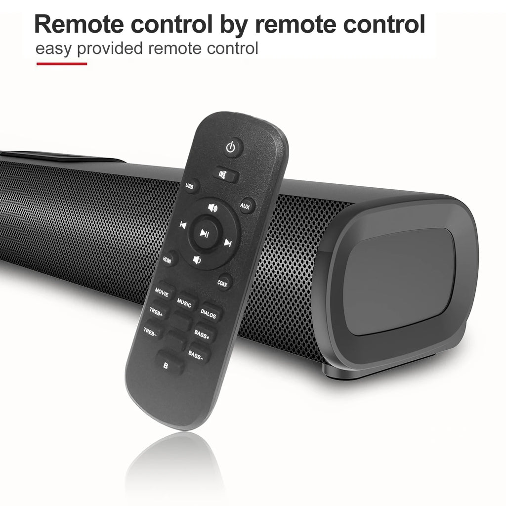 S20 16 Inch Wireless Bass 30W BT TV Soundbar ARC AUX Home Theater Soundbar Speaker System With Remote Control