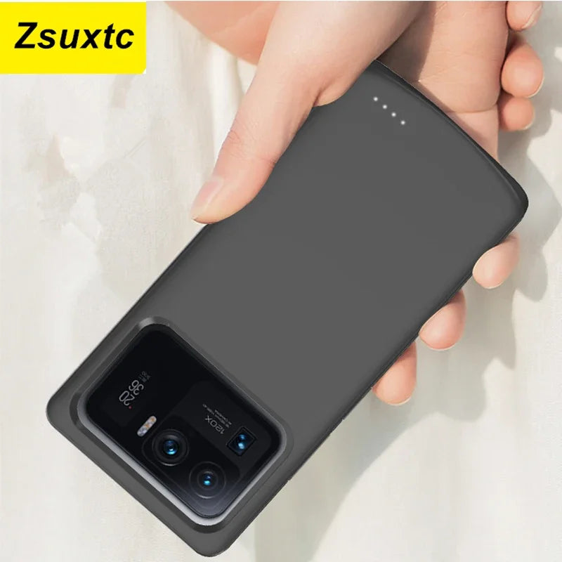 6800Mah Fashion Battery Case for Xiaomi Mi 11 Ultra Cover Mi 11 Pro Mi11 Lite Battery Charger Case Power Bank for Xiaomi Mi 11