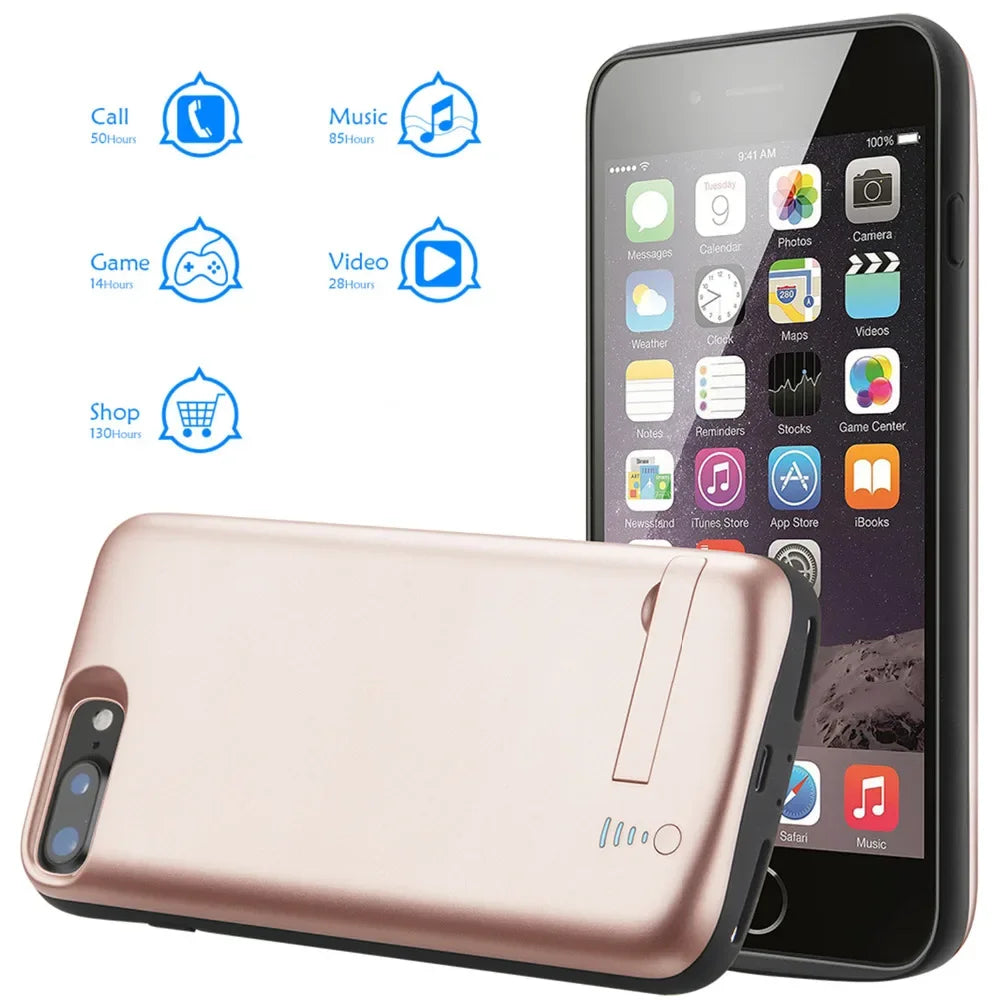 10000MAH Power Bank Case for iphone X Battery Case XS Smart IphoneX Phone Cases Cover Power Bank