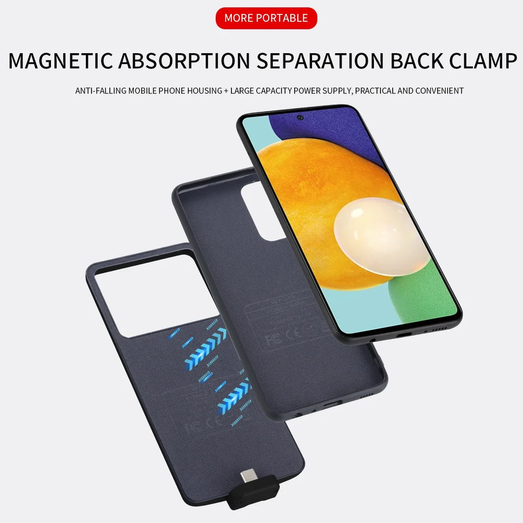 Fashion Smart Battery Case for Oneplus 9 5000Mah Cover Oneplus9 Battery Charger Case Power Bank for Oneplus 9 Battery Case