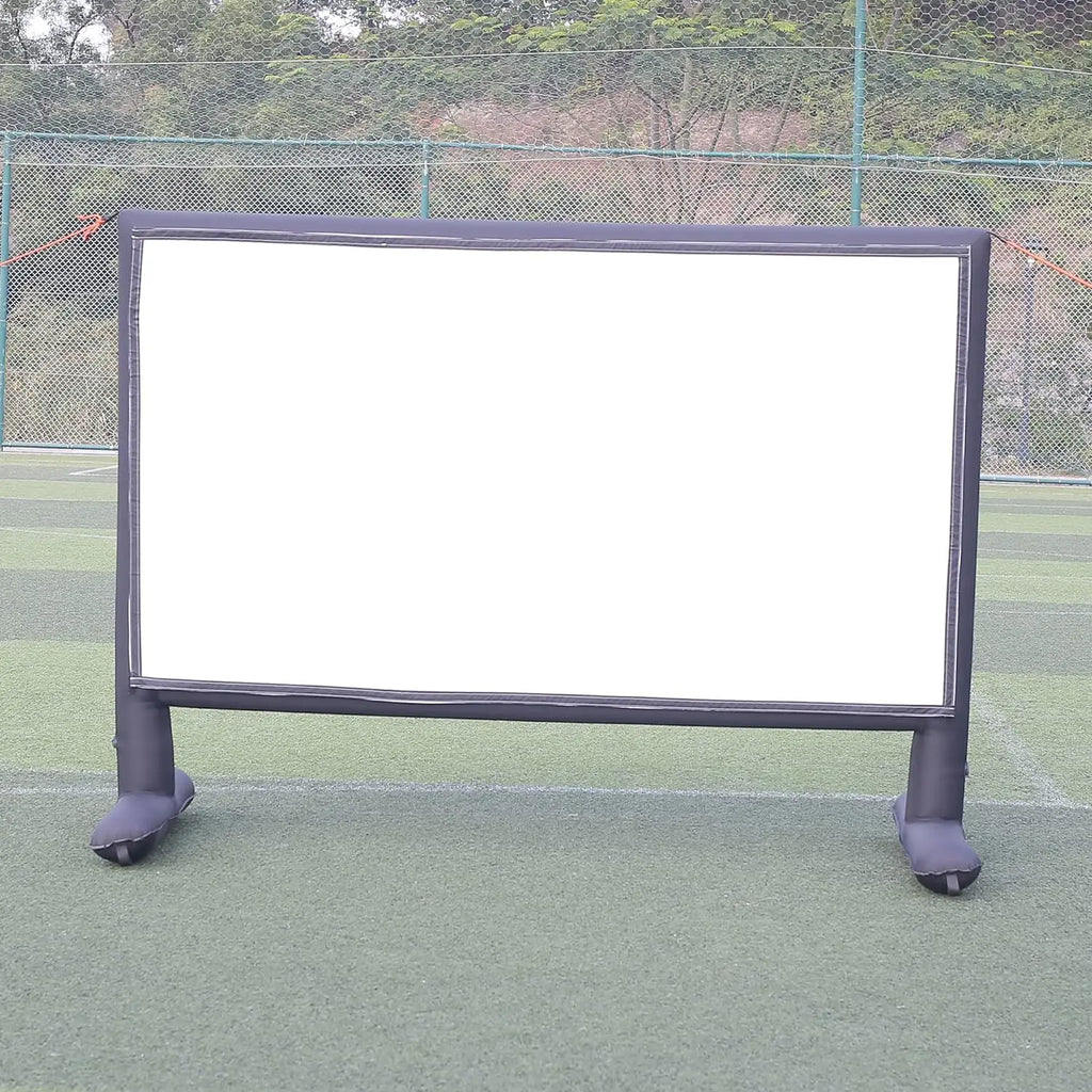 SAYOK 100inches Inflatable Movie Projector Screen 9.6ft - for Indoor Outdoor Durable Movie Screen No Need to Keep Inflating
