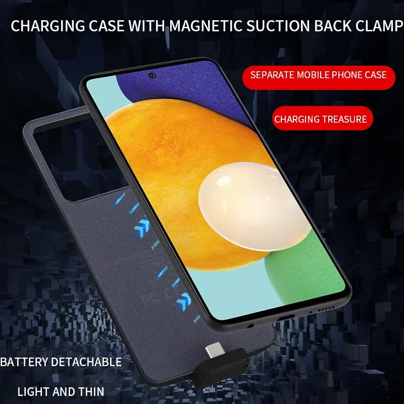 Fashion Smart Battery Case for Oneplus 9 5000Mah Cover Oneplus9 Battery Charger Case Power Bank for Oneplus 9 Battery Case