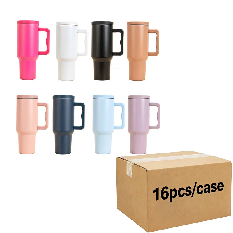 Us Warehouse 40 OZ Rhinestones Bling Leak Proof Home Use 40 OZ Insulated Water Bottle for Home Office Outdoor Daily Use