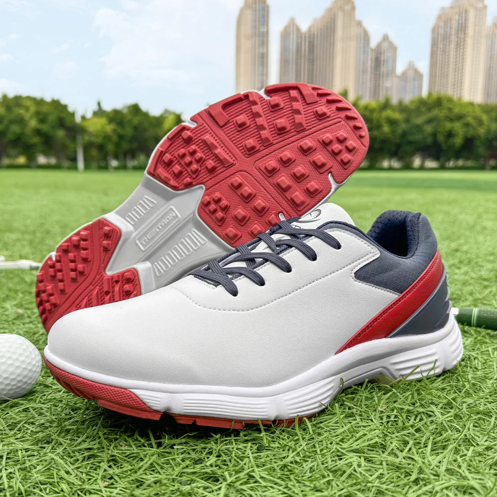 Customized Logo Golf Shoes,Waterproof and Spike Varieties with Customized Packaging Men Chaussures De Golf