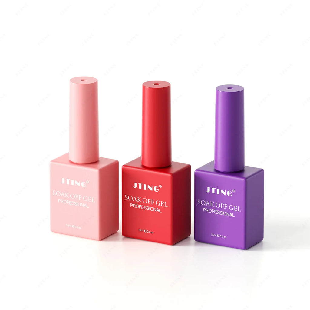 JTING Free Gift 66Colors Gel Nail Polish Collection Free Top Base Coat High Quality Pigment Salon Professional Gel Polish Set