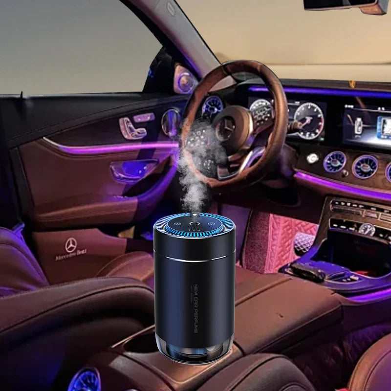 Rechargeable Metal Aromatic Oil Diffuser for Home Car Waterless Electrical Fragrance Eco-Friendly Home Car Air without oil