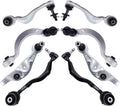 Frenzybro 8Pcs Front Upper Lower Forward Rearward Control Arm W/Bushings Ball Joints for Lexus LS460 2007-2015