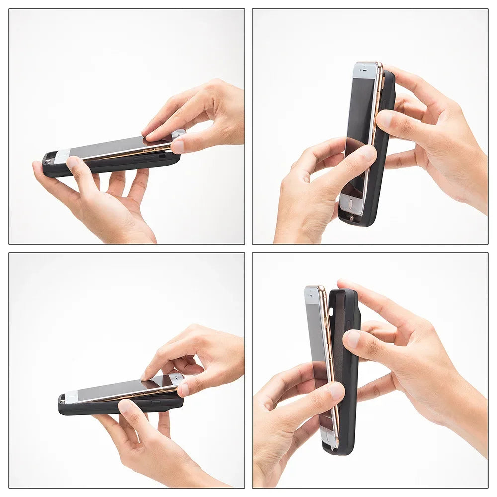 10000MAH Power Bank Case for iphone X Battery Case XS Smart IphoneX Phone Cases Cover Power Bank