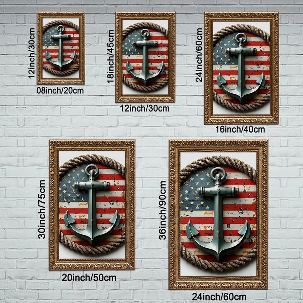 24x36 Gold Frame Retro Schoolhouse Alphabet Chart for Nursery or Playroom Wall Decor