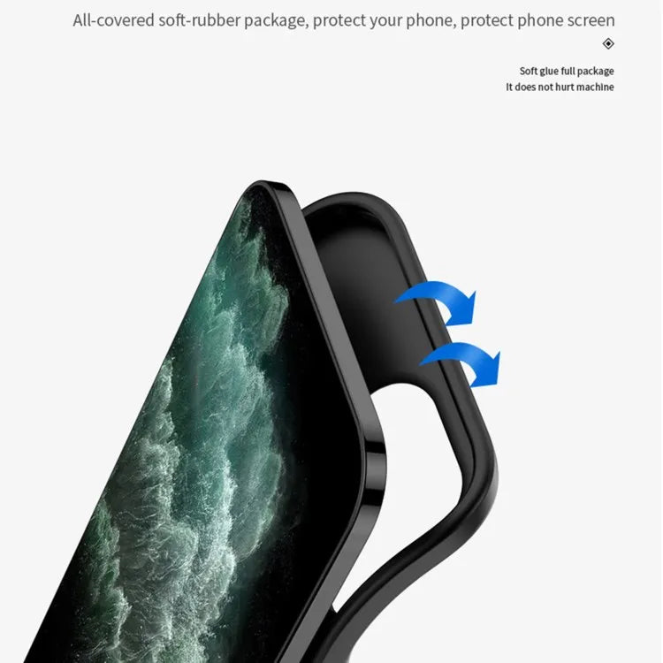6000mAh Soft TPU With Kickstand Power Bank case for iPhone 12 Pro Max 13 Pro Max Charging Phone case