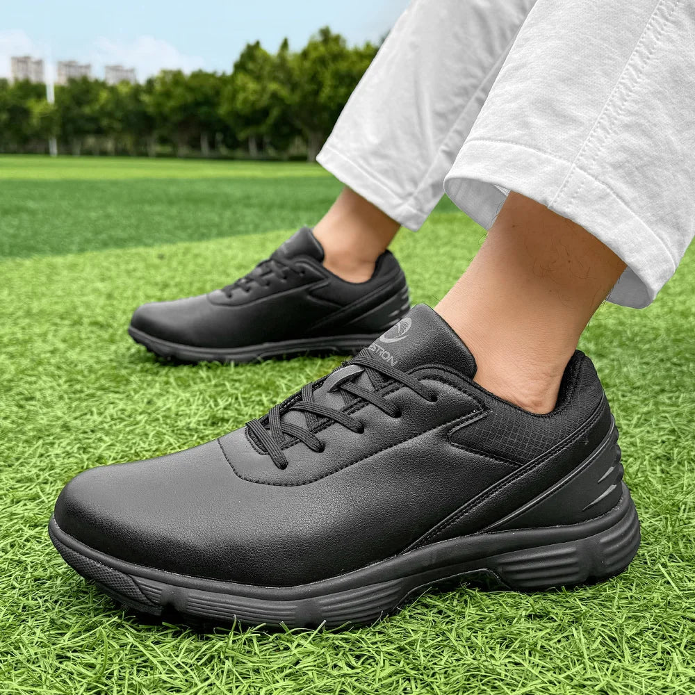Customized Logo Golf Shoes,Waterproof and Spike Varieties with Customized Packaging Men Chaussures De Golf