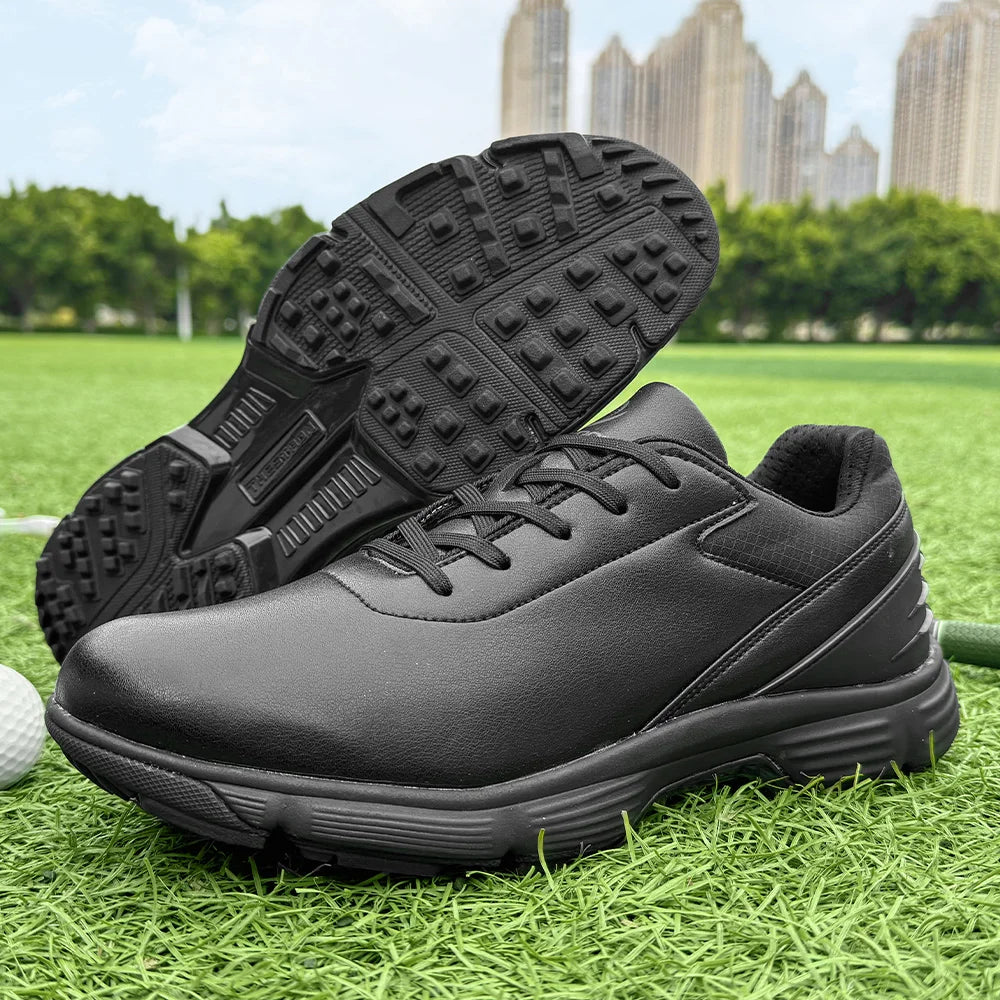 Customized Logo Golf Shoes,Waterproof and Spike Varieties with Customized Packaging Men Chaussures De Golf