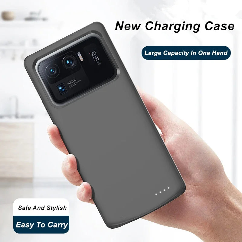 6800Mah Fashion Battery Case for Xiaomi Mi 11 Ultra Cover Mi 11 Pro Mi11 Lite Battery Charger Case Power Bank for Xiaomi Mi 11