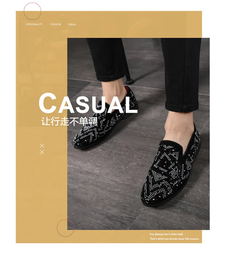 Sketchers Stylish PU Upper Material Soft Pu Lining Exquisite Stitching Comfortable Men Casual Shoes and Loafers