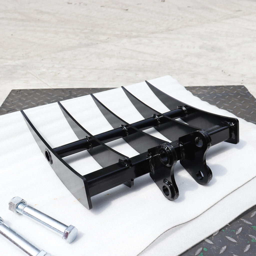 Mini Digger Excavator Attachments Excavator Rake for Sale