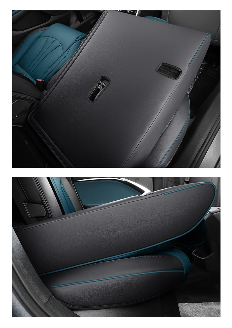For MG 7 MG7 Interior Kits 5 Seat Custom Car Seat Covers Full Set Leather Sports Style Front and Rear Seat Cover Cushion