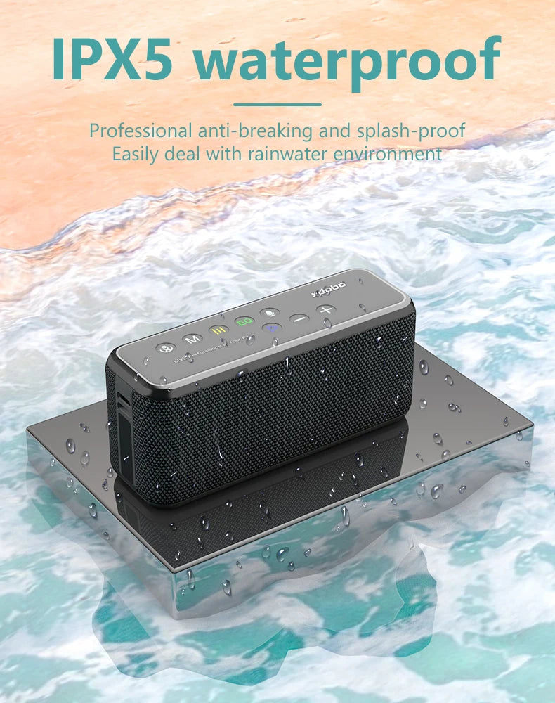 2021 Best Selling Mini Power Bank Speaker Blue Tooth Wireless Portable Speaker X8 Max 100w for All Mobile Phones