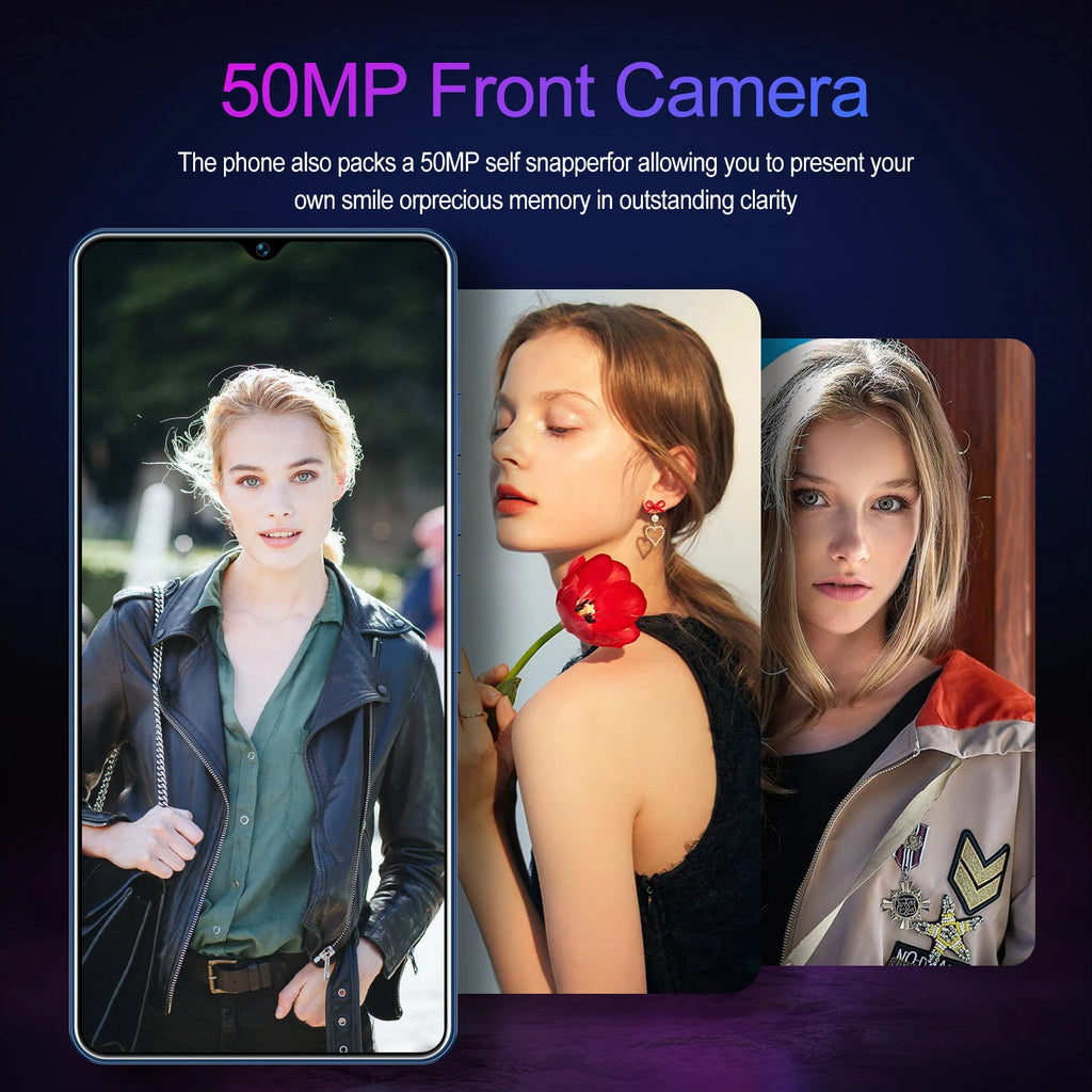 2025 New Version GT10 Pro Smartphones Deca Core 6.5inch 48+108mp Camera Android Mobile Phone Above 8000mah Nfc 65w Quick