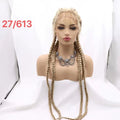 Foshan Xinyu African Braids Wig Braid Bit Heat Resistant Braid Human Hair Wigs for Women