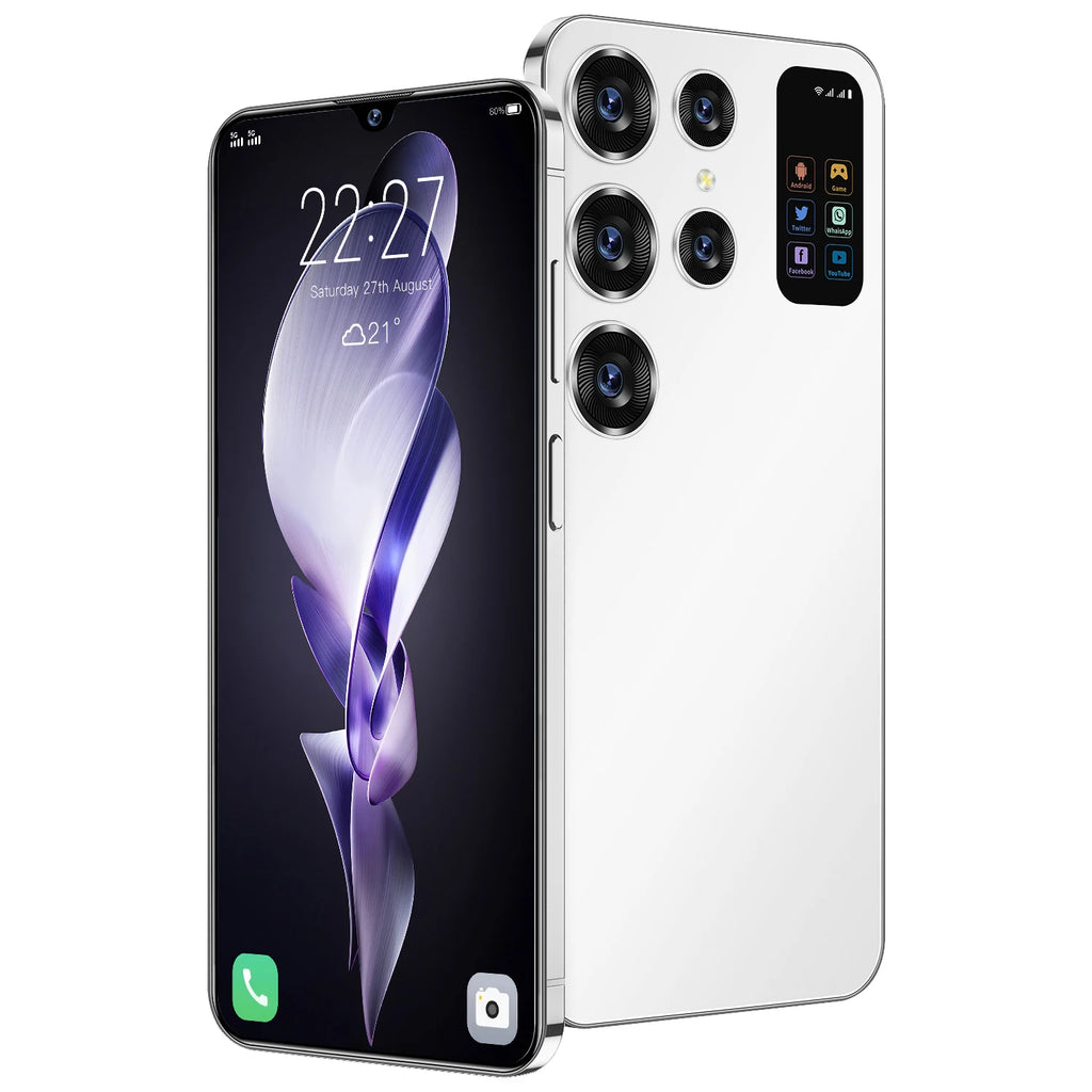Hot Selling 5G S26 Ultra Smartphone 16GB+1TB High Quality 7 Inch Big Screen 108MP Rear HD Cheap Mobile Phone Telephone