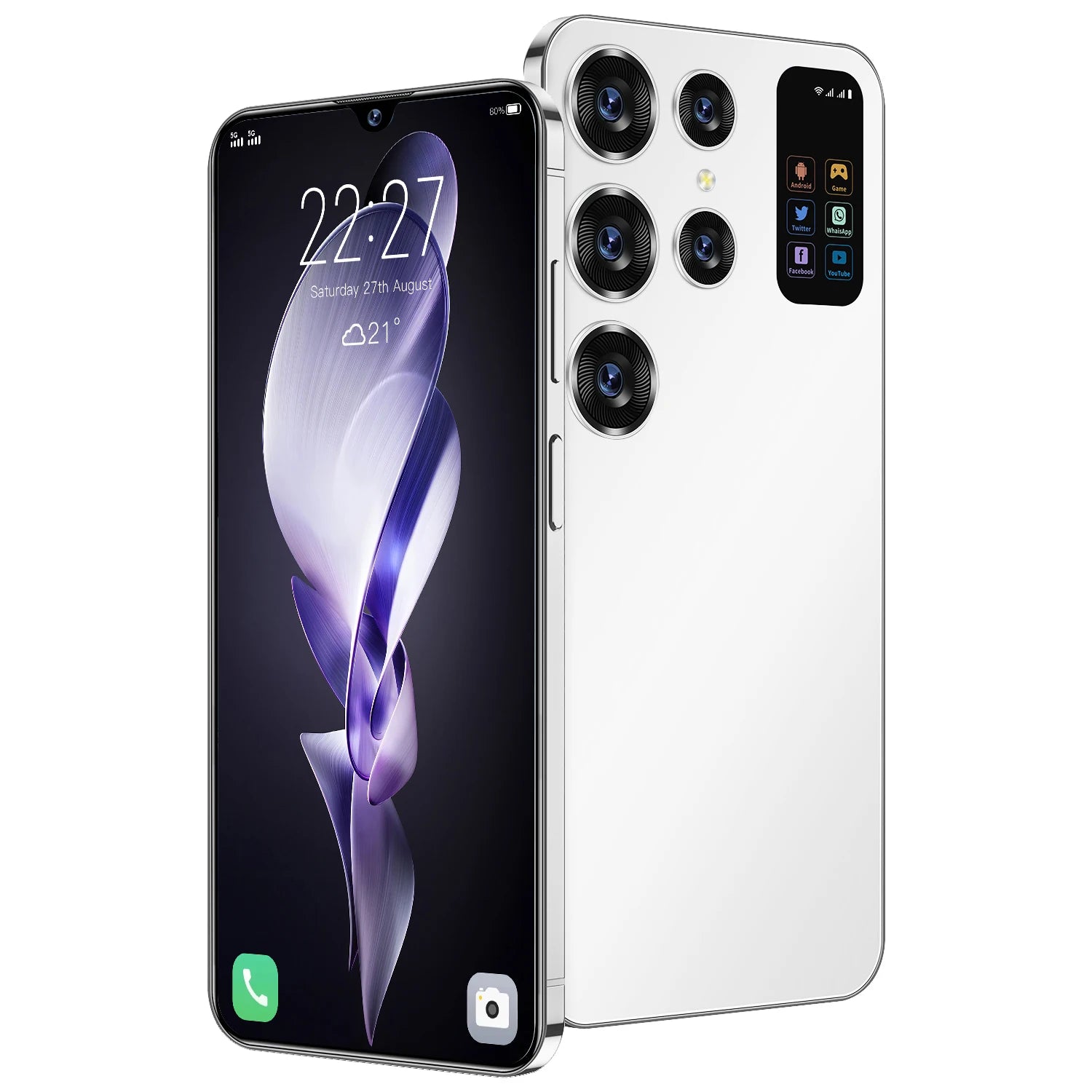 Hot Selling 5G S26 Ultra Smartphone 16GB+1TB High Quality 7 Inch Big Screen 108MP Rear HD Cheap Mobile Phone Telephone