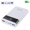 HAWEEL With 2x USB Output & Display DIY 4x 18650 Battery (Not Included) 12000mAh Dual-way QC Charger Power Bank Case Box