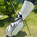 JBoss Golf Custom 1 Piece Professional Custom logo Golf Stand Bag 5 14 Divider Pu Leather Waterproof Golf Bags