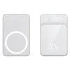 New Portable Magnetic Mobile Phone Power Bank 10000mah Mini 5000mah Wireless Charger Power Bank Mobile Power Supply