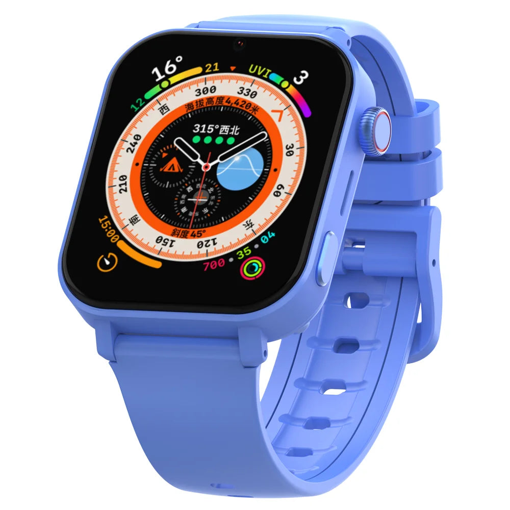 2024 New Children's Smart Watch Global Positioning System SIM Card Video Call Watch Men's and Women's Smart Watches