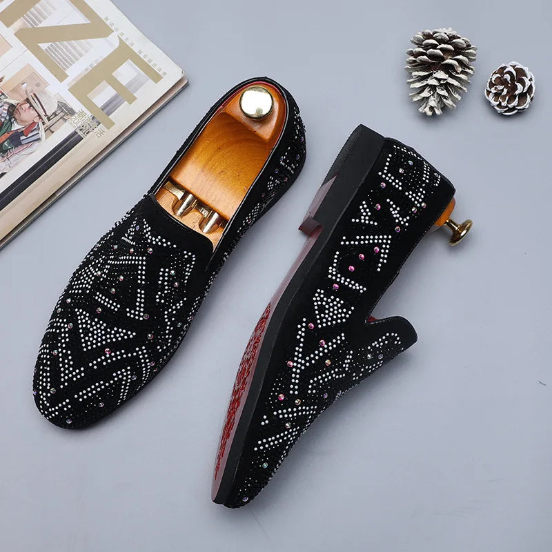 Sketchers Stylish PU Upper Material Soft Pu Lining Exquisite Stitching Comfortable Men Casual Shoes and Loafers