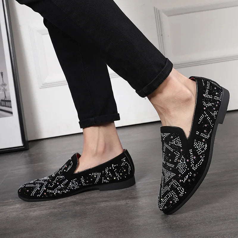 Sketchers Stylish PU Upper Material Soft Pu Lining Exquisite Stitching Comfortable Men Casual Shoes and Loafers
