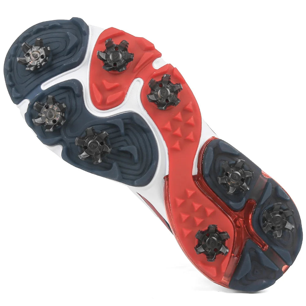 New High Quality Brand air Men's Golf Shoes Big US13 Training Outdoor Spikes Gripper Shoes for Cricket Hot Sale Factory Leather