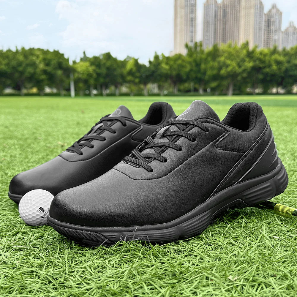 Customized Logo Golf Shoes,Waterproof and Spike Varieties with Customized Packaging Men Chaussures De Golf