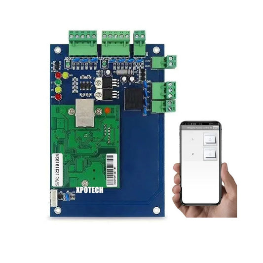 TCP/IP Wiegand 26 Network Door Entry Access Control Panel for Security Solutions Access System With Software