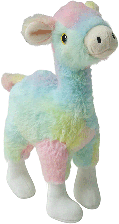 SNG96401 SNUGAROOZ Tie Dye Ally The Alpaca 12