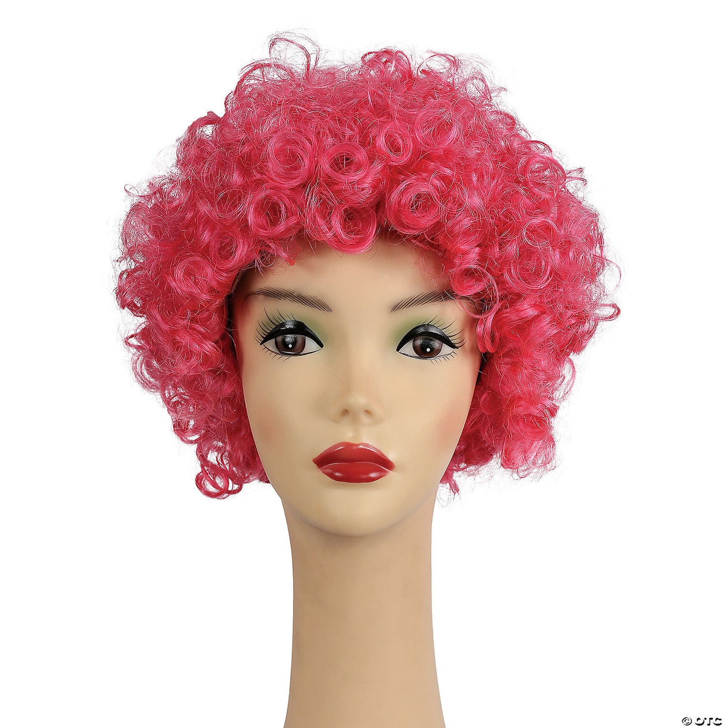Fd curly clown wig