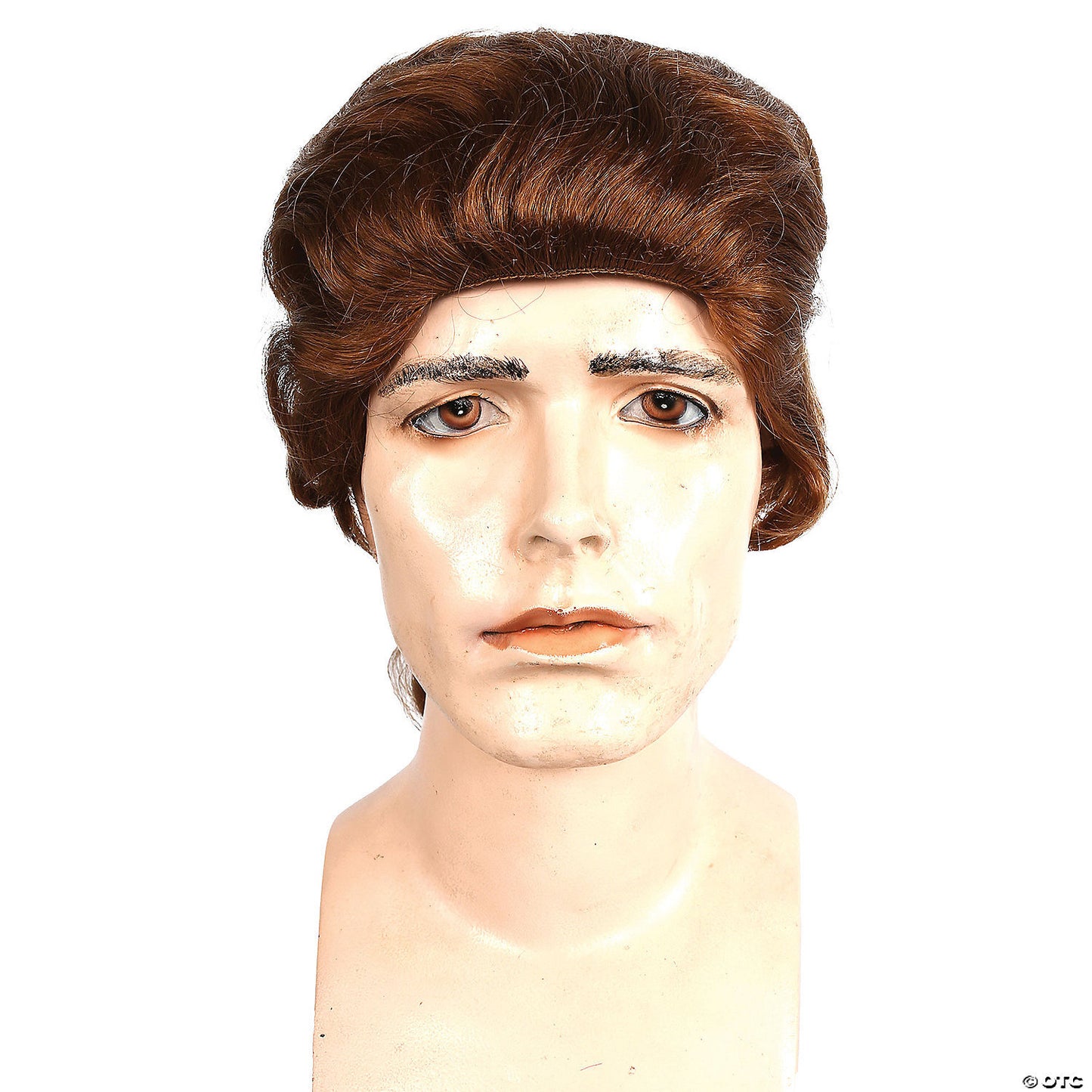 Men's ponytail wig strawberry blonde 27