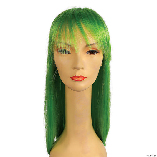 Pageboy wig-green