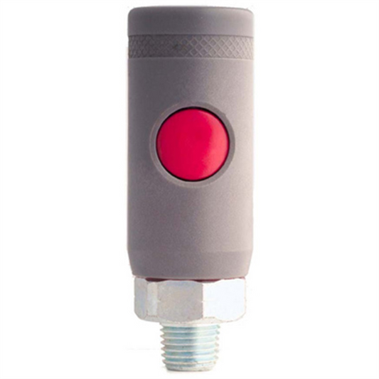 Milton Industries 1/4" Male Safety Coupler "M" Style